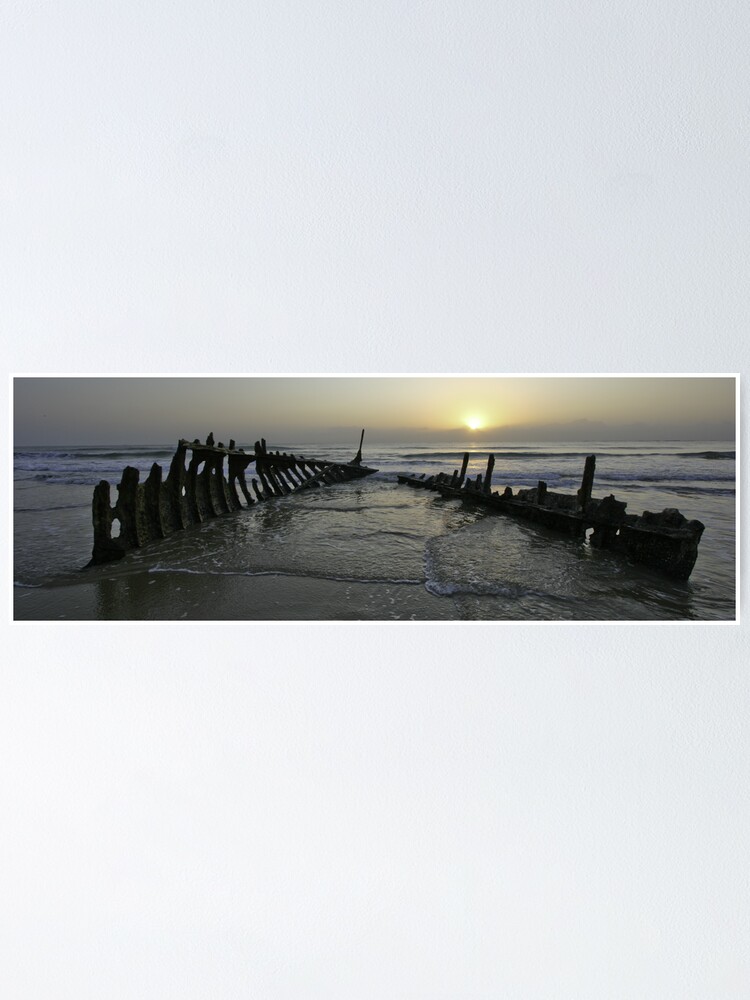 Alternate view of SS Dicky at dawn Poster