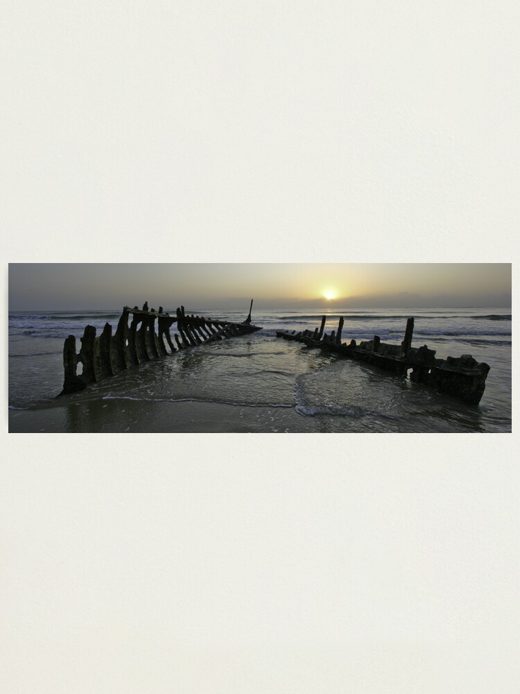 Alternate view of SS Dicky at dawn Photographic Print