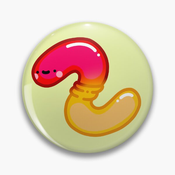 Item preview, Raspberry lemon gummy worm  designed and sold by idatheone.