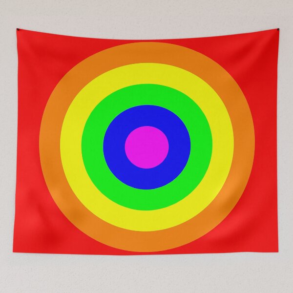 Item preview, Circular rainbow design designed and sold by Opalaeo.