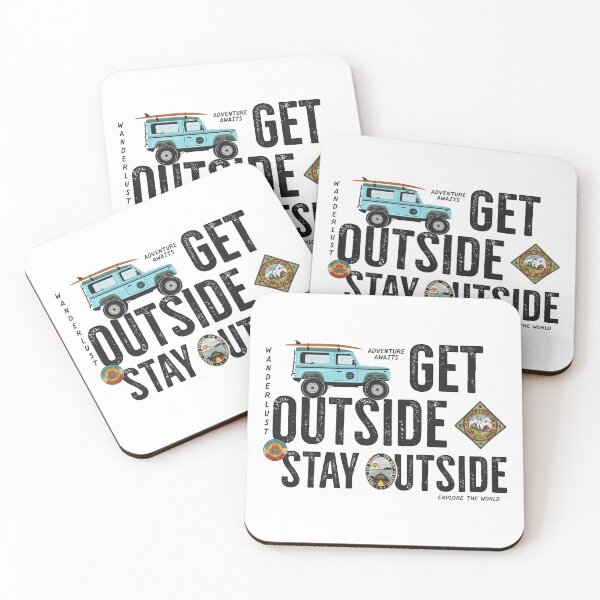 Item preview, Get outside stay outside designed and sold by Skwiquer.