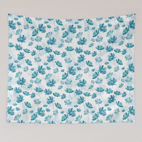 Item preview, Blue cosmos flower designed and sold by adenaJ.