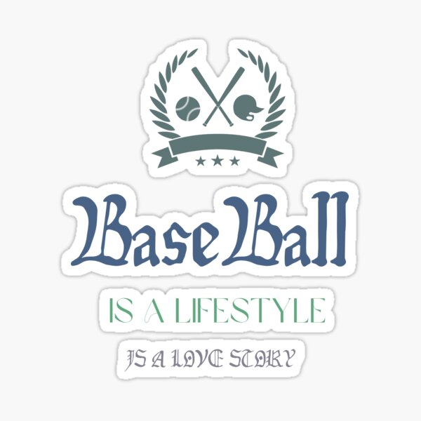 Item preview, BaseBall IS A lifestyle is a love story| baseballlove | baseball is life designed and sold by ZqkDesign.