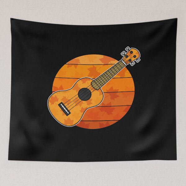 Item preview, Fall Ukulele Ukulelist Autumn Thanksgiving designed and sold by doodlerob.