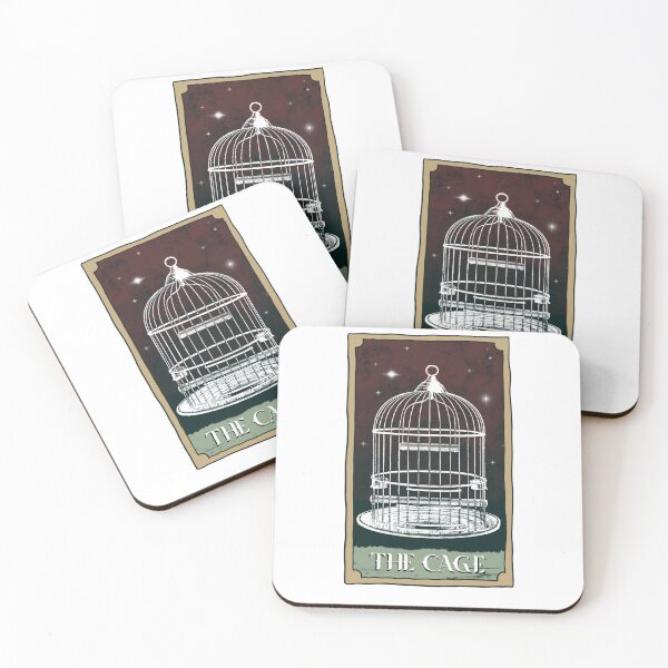 Item preview, THE CAGE tarot card designed and sold by kayadmu.