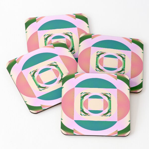 Item preview, Abstract Circle Pattern Apricot Digital Art designed and sold by AraljanFusion.