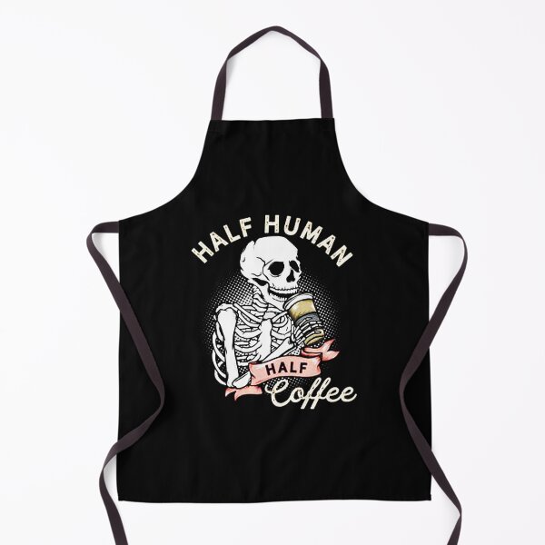 Item preview, Half Human Half Coffee Skeleton designed and sold by veronikadevi.