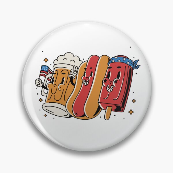 Artikelvorschau, 4th Of July Mug Hotdog Popsicle Cartoon 4th Of July Gear entworfen und verkauft von DynamicDesign.