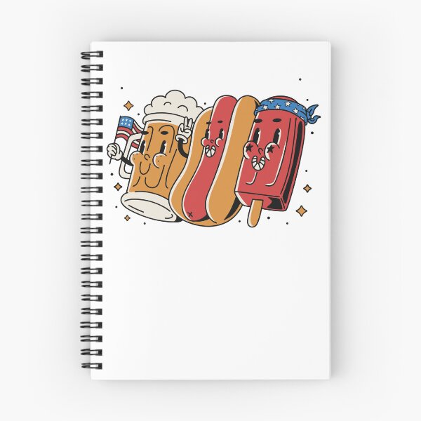 Item preview, 4th Of July Mug Hotdog Popsicle Cartoon 4th Of July Gear designed and sold by DynamicDesign.