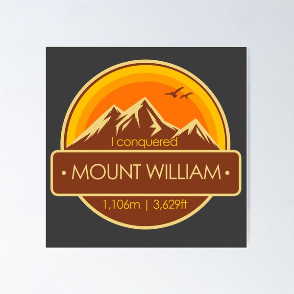 Item preview, Conquered Mount William Hiker's Collectable designed and sold by LegsMiserable.