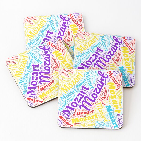 Item preview, Mozart Word Cloud designed and sold by Musicianst0re.