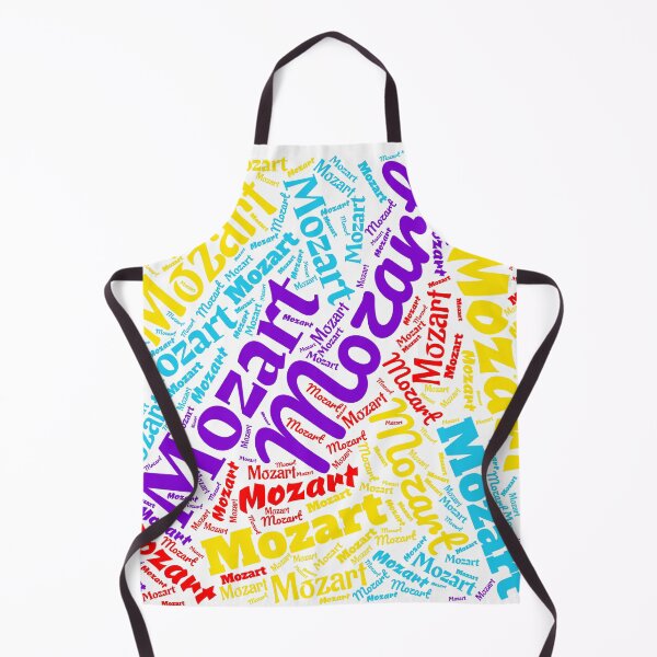 Item preview, Mozart Word Cloud designed and sold by Musicianst0re.