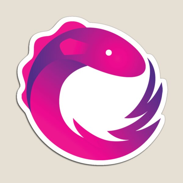 Artikelvorschau, RxJS Logo entworfen und verkauft von hipstuff.