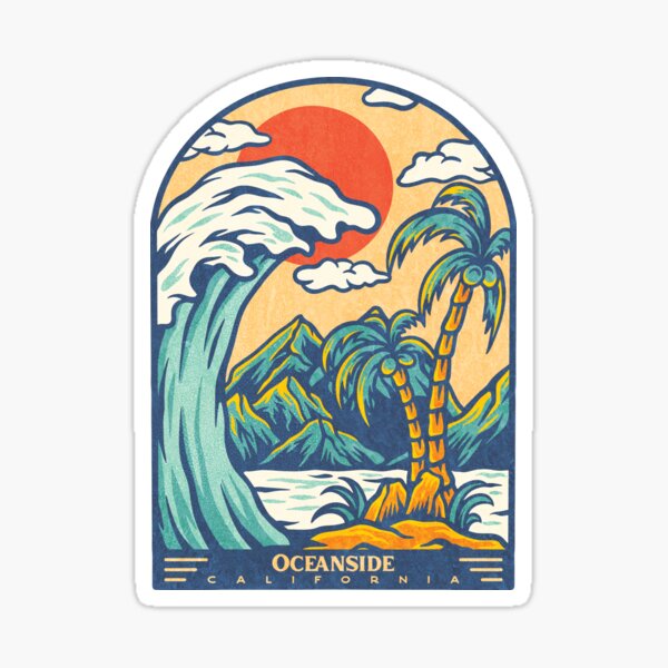 Item preview, Oceanside Palm Sun designed and sold by LanikaiBeach.