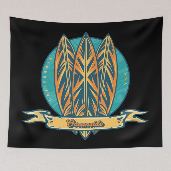 Item preview, Oceanside Surf Banner designed and sold by LanikaiBeach.