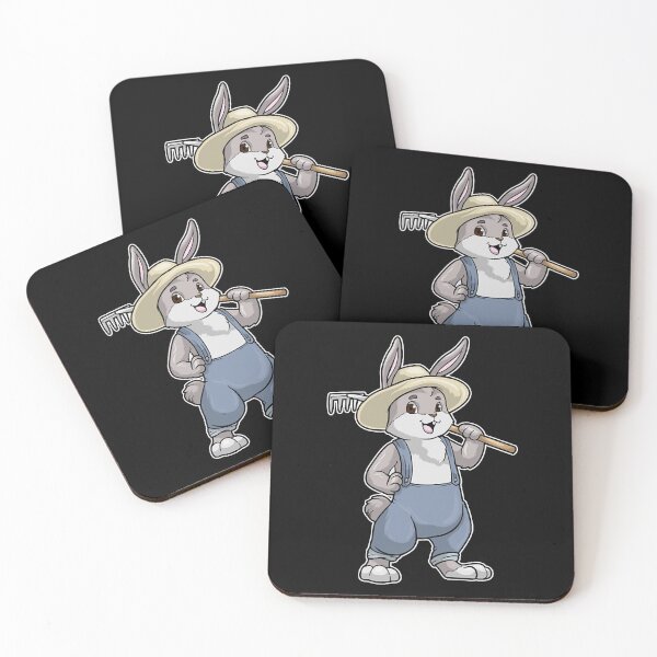 Item preview, Rabbit as Farmer with Rake  designed and sold by AnthonyRe24476.