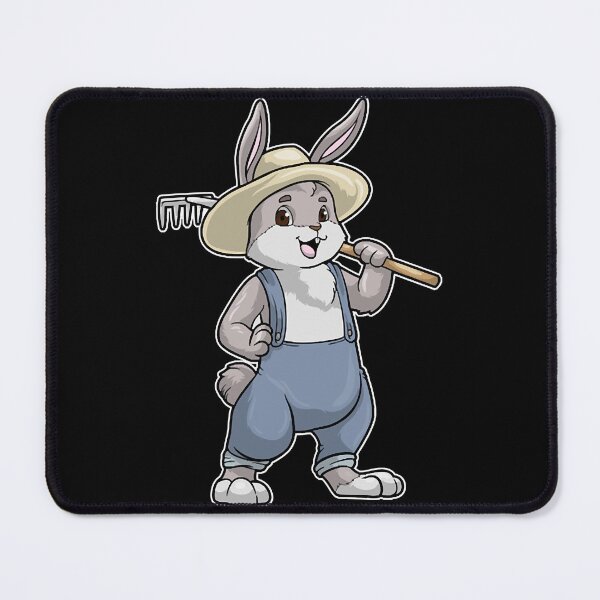 Item preview, Rabbit as Farmer with Rake designed and sold by AnthonyRe24476.