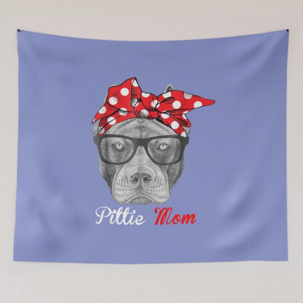 Item preview, Pittie Mom Shirt for Pitbull Dog LoversMothers Da1 designed and sold by VanHungg.
