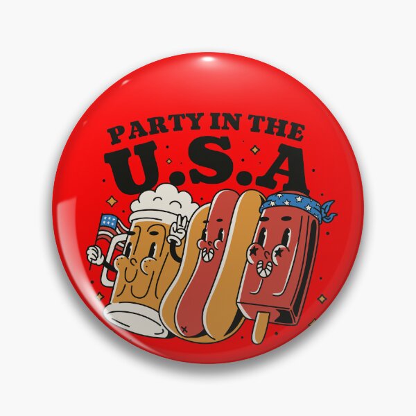 Artikelvorschau, Party In The USA July 4th Beer Hotdog Popsicle 4th Of July Gear entworfen und verkauft von DynamicDesign.