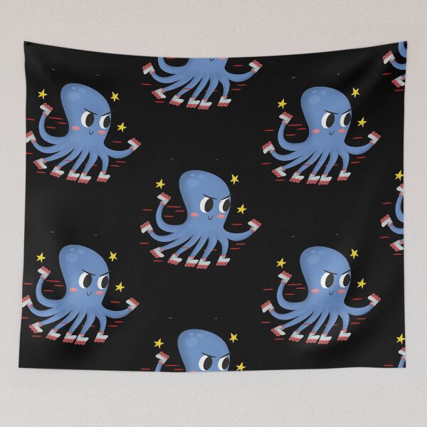 Item preview, Roller Skating Octopus  designed and sold by MasonWill19865.