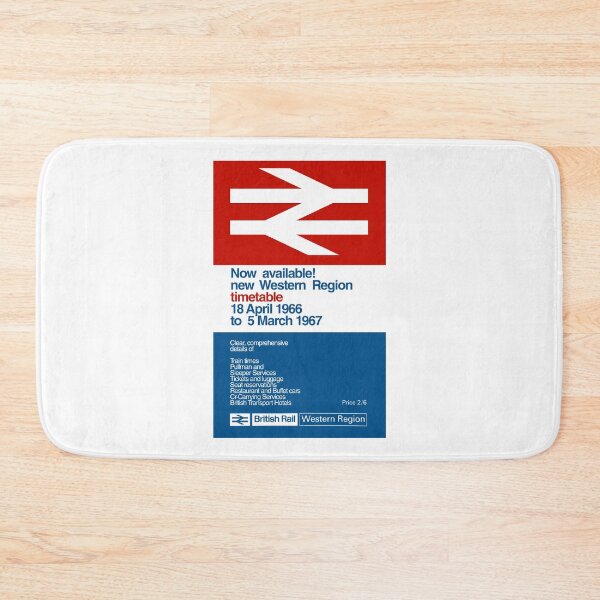 Item preview, BRITISH RAIL TIMETABLE - 1966 to 1967 designed and sold by ThrowbackAds.