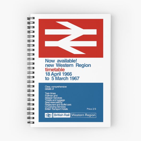 Item preview, BRITISH RAIL TIMETABLE - 1966 to 1967 designed and sold by ThrowbackAds.