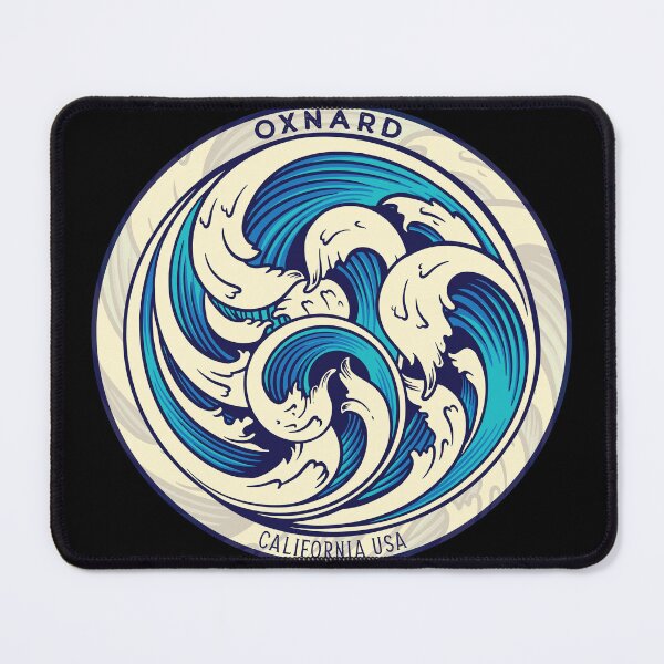 Item preview, Oxnard Waves designed and sold by LanikaiBeach.