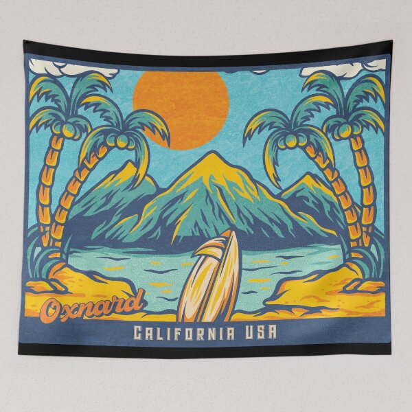 Item preview, Oxnard Palm Mountains designed and sold by LanikaiBeach.