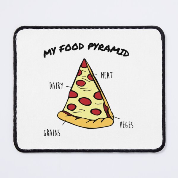 Item preview, Pizza Slice Food Pyramid Funny pizza37 designed and sold by VanHungg.