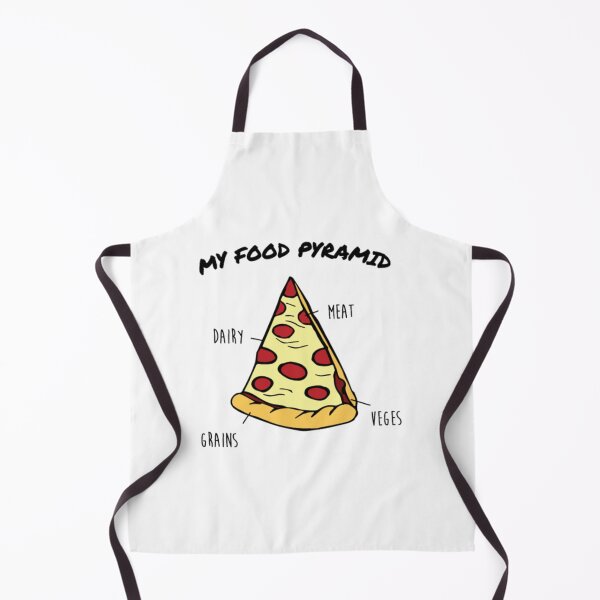 Item preview, Pizza Slice Food Pyramid Funny pizza37 designed and sold by VanHungg.