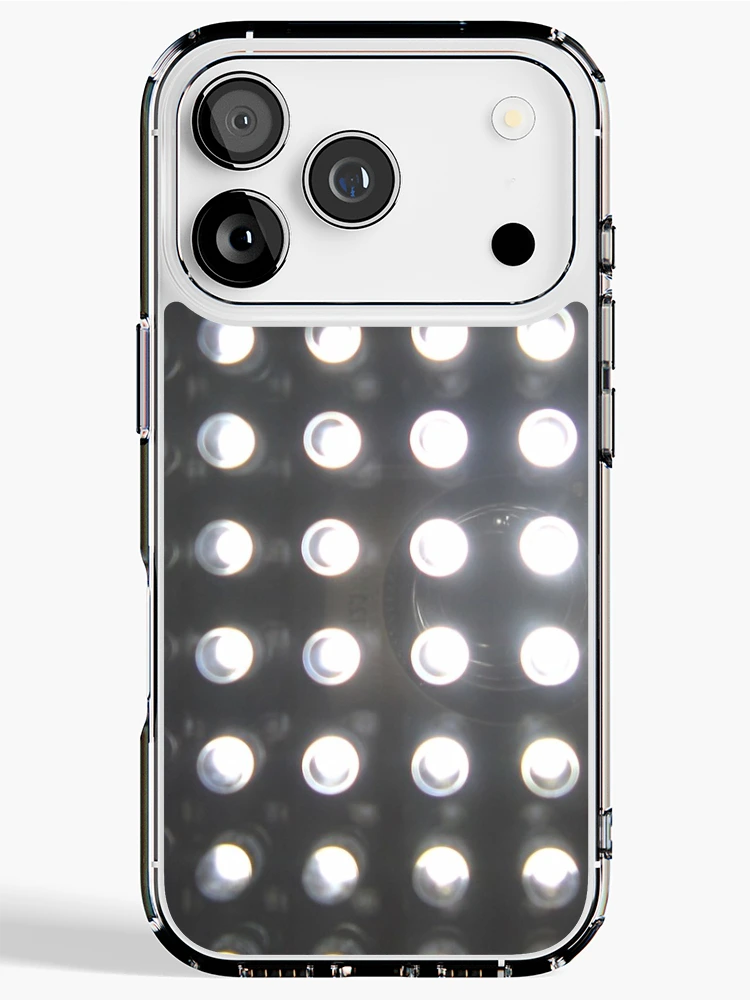 Thumbnail 1 of 5, iPhone Case, Abstract LED Pattern designed and sold by cameraperson.