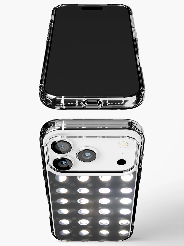 Thumbnail 3 of 5, iPhone Case, Abstract LED Pattern designed and sold by cameraperson.