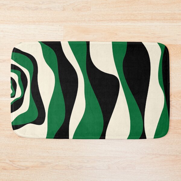 Item preview, Ebb and Flow 4 - Green, Cream and Black  designed and sold by LAEC-Shop.