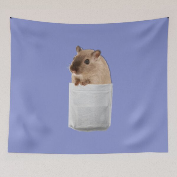 Item preview, Pocket Tee Cute Hamster15 designed and sold by VanHungg.