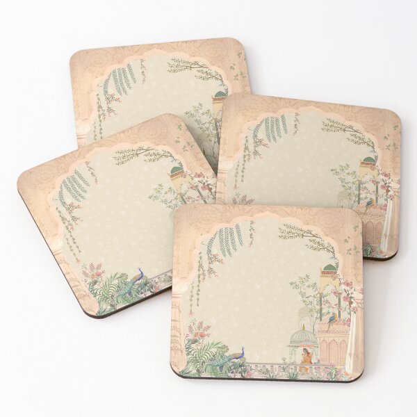 Item preview, Mughal Garden arch, queen seating in Garden, peacock designed and sold by artistsayeed.