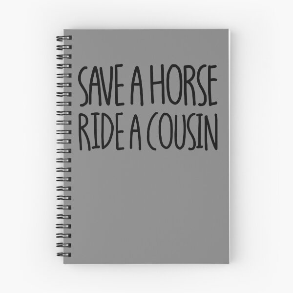 Item preview, Save A Horse Ride A Cousin Funny Redneck Joke White Trash Gear designed and sold by DynamicDesign.