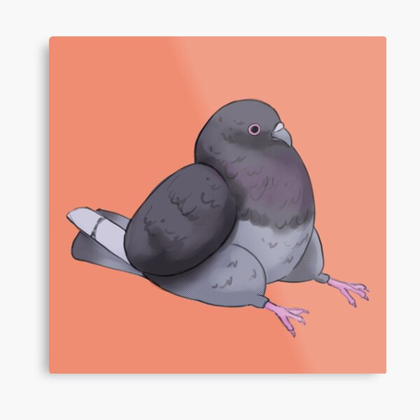 Pigeon Drip Jacket Meme Metal Print for Sale by Rzera