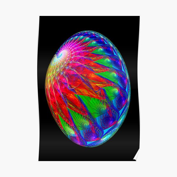 Spiral Hatching Poster