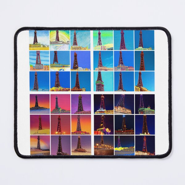 Item preview, A Tourist's View of Blackpool Tower designed and sold by MoMoJaJa.