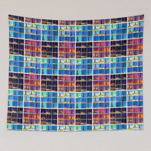 Item preview, A Tourist's View of Blackpool Tower designed and sold by MoMoJaJa.