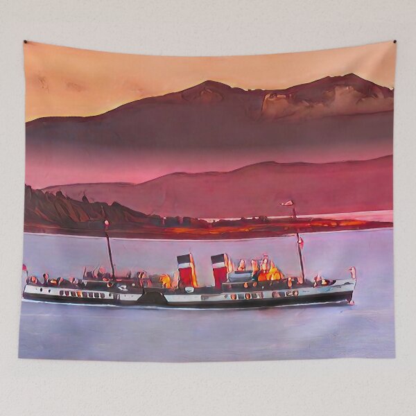 Item preview, PS Waverley Sailing Up The Clyde designed and sold by davidelder.