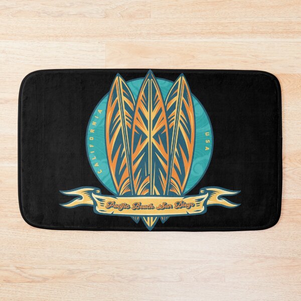 Item preview, Pacific Beach San Diego Surf Banner designed and sold by LanikaiBeach.