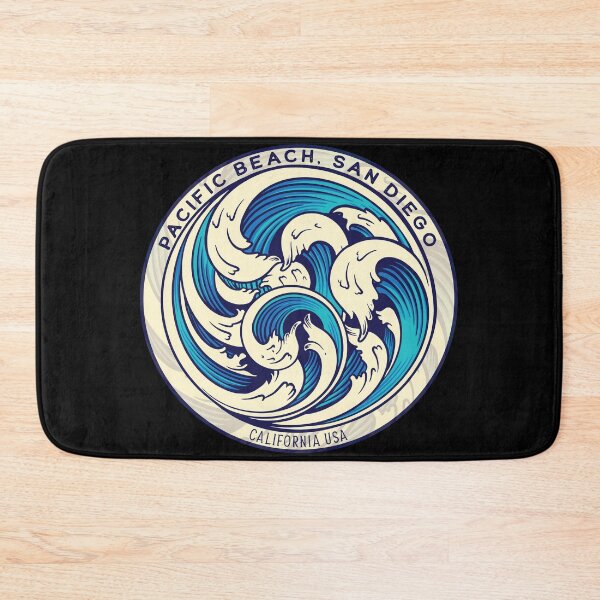 Item preview, Pacific Beach San Diego Waves designed and sold by LanikaiBeach.