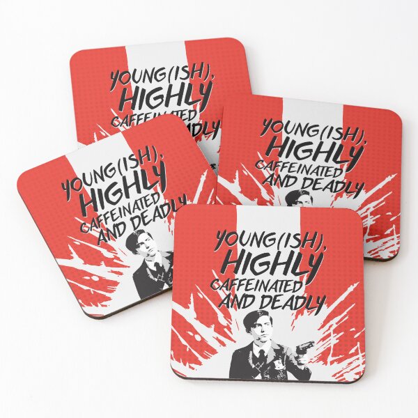 Item preview, Number Five - Young(ish), highly caffeinated & deadly designed and sold by byebyesally.