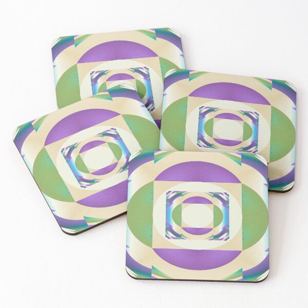 Item preview, Abstract Circle Pattern Purple Digital Art designed and sold by AraljanFusion.