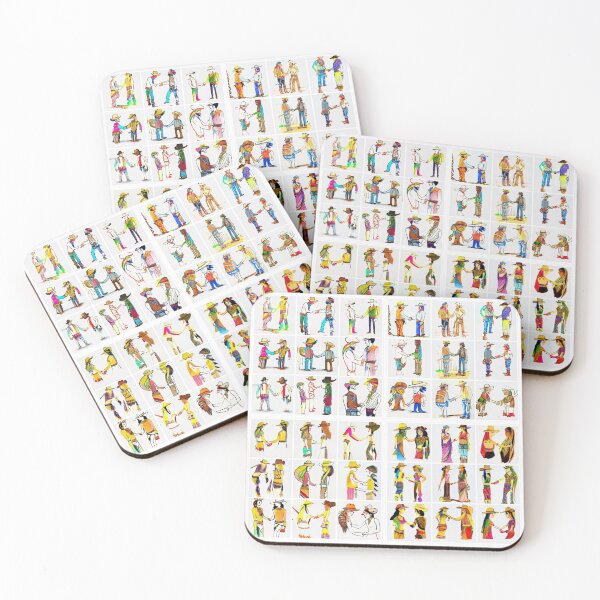 Item preview, Cowboys and Indians shaking hands designed and sold by MoMoJaJa.