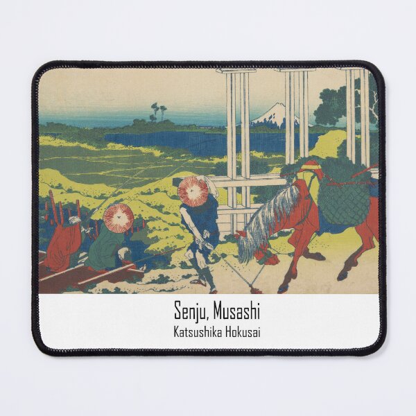 Item preview, Senju, Musashi por Katsushika Hokusai designed and sold by FineJapan.