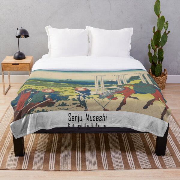 Artikelvorschau, Senju, Musashi von Katsushika Hokusai entworfen und verkauft von FineJapan.