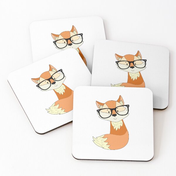 Item preview, Mr Hipster Fox  designed and sold by KGoPrintables.