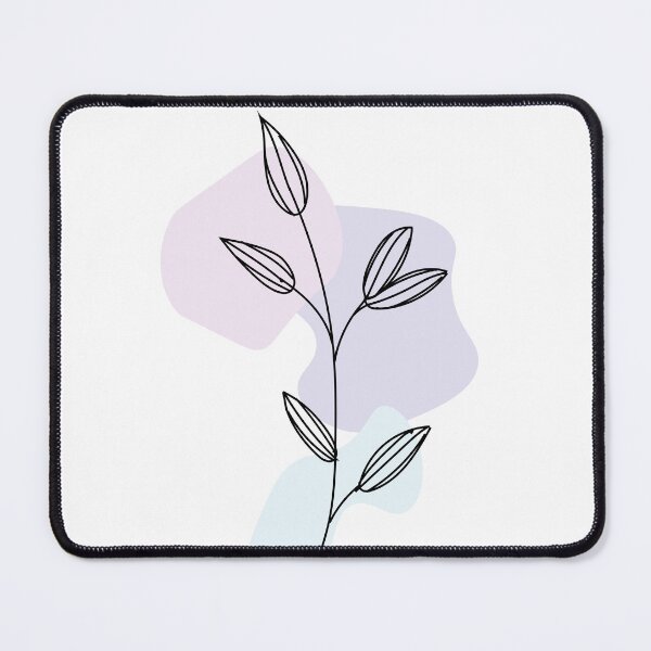 Item preview, Purple and Pink Plant Outline designed and sold by DriftDigitalArt.